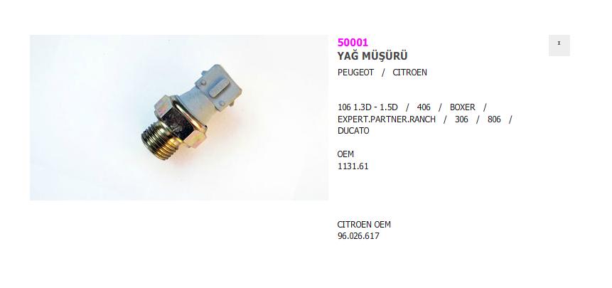 YAĞ%20MÜŞÜRÜ%2050001%20P106%20P406%20DUCATO%20BOXER%20PARTNER%201131.61