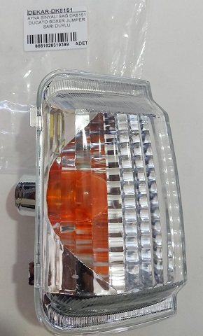 AYNA%20SİNYALİ%20SAĞ%20DK8151%20DUCATO%20BOXER%20JUMPER%20SARI%20DUYLU