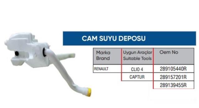 CAM%20YIKAMA%20SU%20DEPOSU%20289105440R%20CLIO%20IV%20CAPTUR