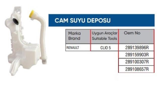 CAM%20YIKAMA%20SU%20DEPOSU%20289139896R%20CLIO%20V