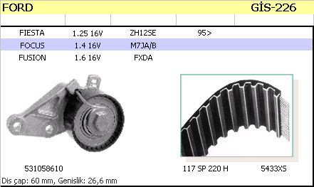 EKSANTRİK%20GERGİ%20KİTİ%20GİS226%20FIESTA%201.25%2016V