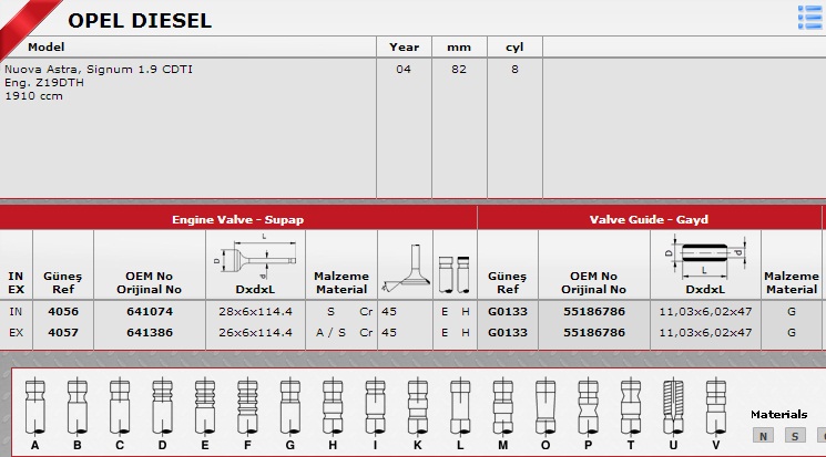 SİBOP%20TAKIMI%204056%204057%20IN%208%20EX%208%20NOUVA%20VIVARO%20ASTRA%20ZAFIRA%20VECTRA%201.9%20CDTI