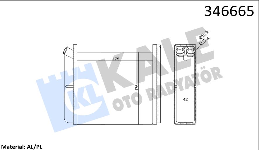 KALORİFER%20RADYATÖRÜ%20346665%20ASTRA-F%20CALIBRA-A%20VECTRA-A