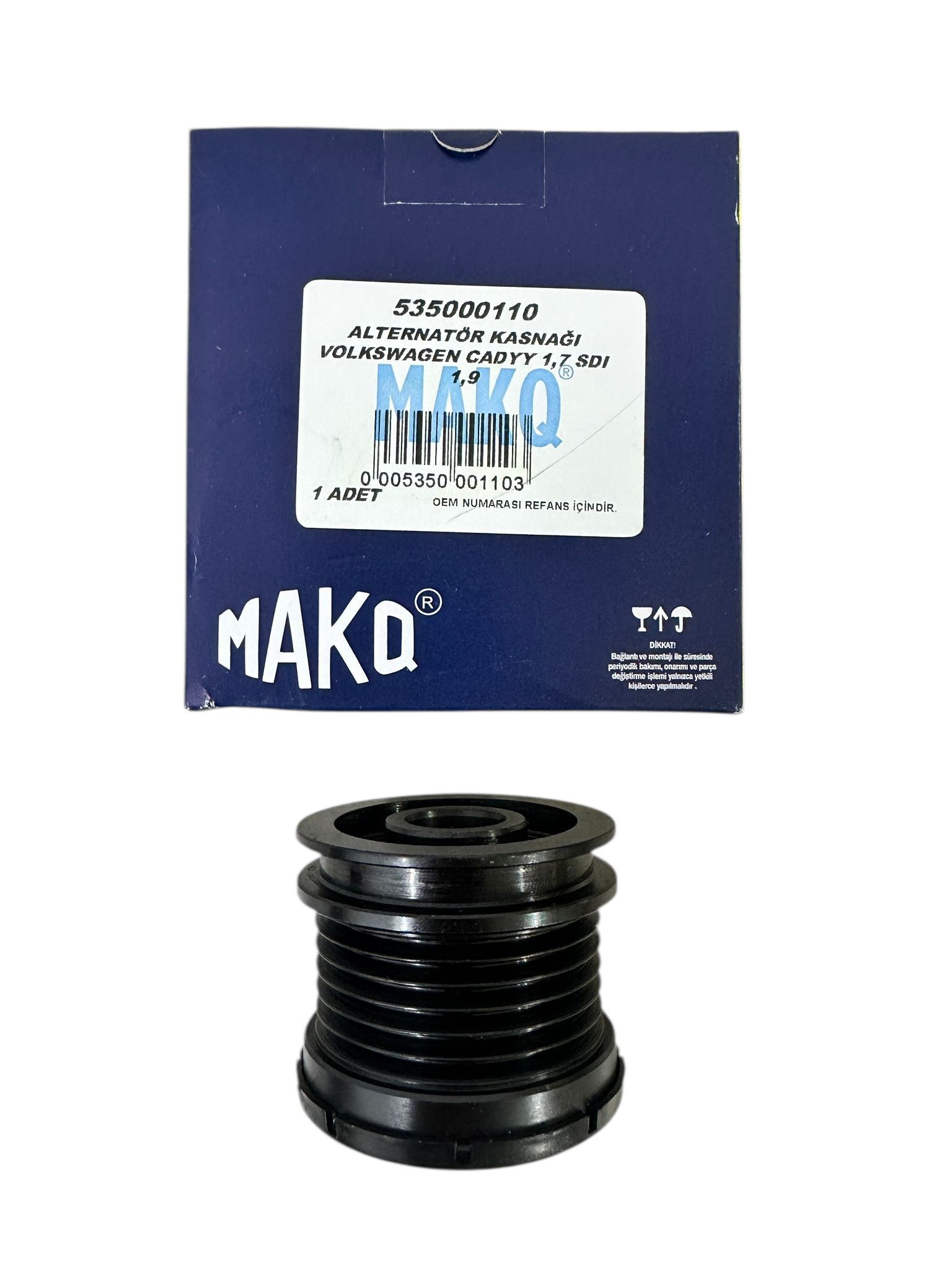 535000110%20ALTERNATÖR%20KASNAĞI%20VOLKSWAGEN%20CADYY%201,7%20SDI%201,9