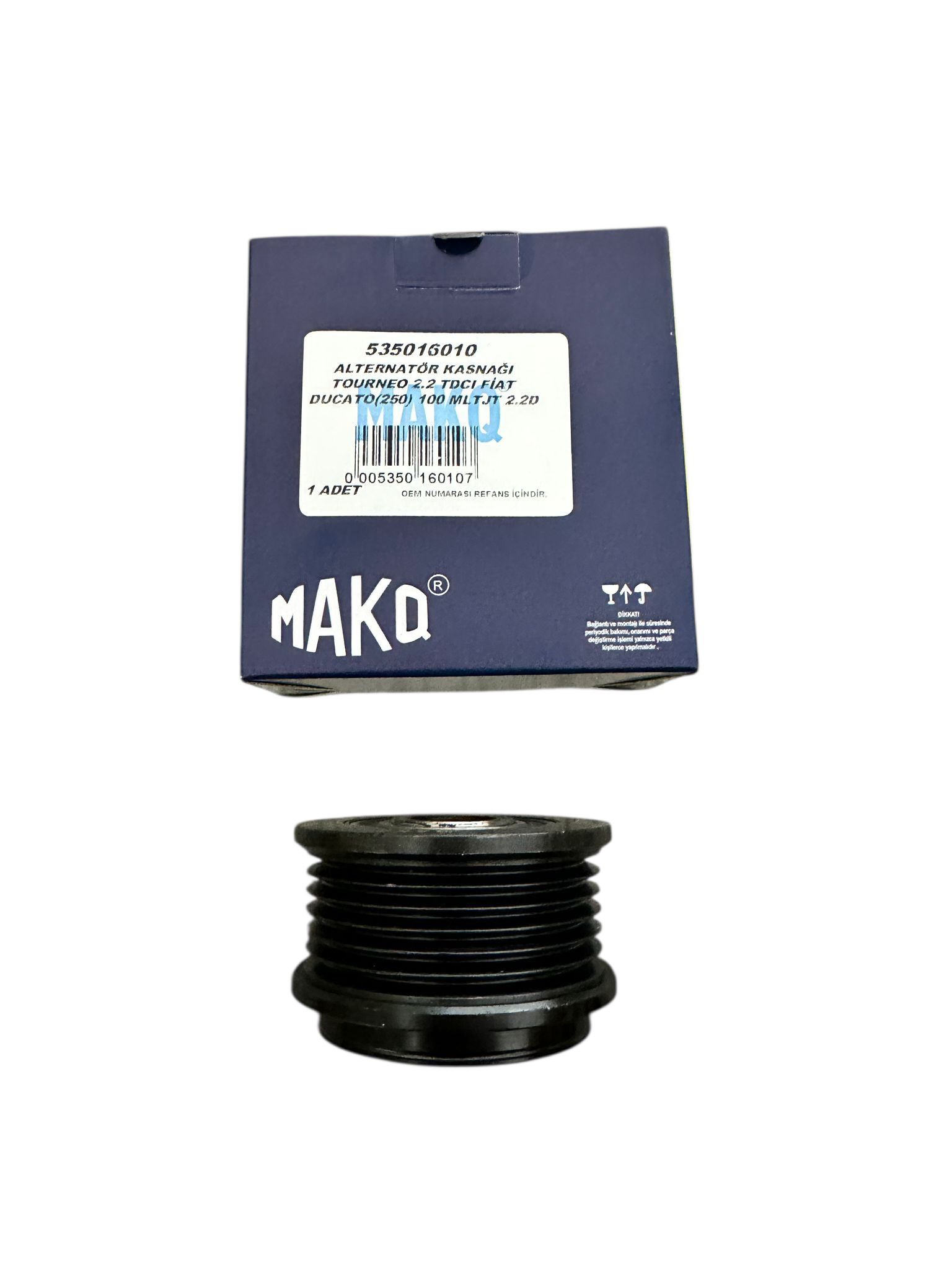 535016010%20ALTERNATÖR%20KASNAĞI%20TOURNEO%202.2%20TDCI%20FİAT%20DUCATO(250)%20100%20MLTJT%202.2D