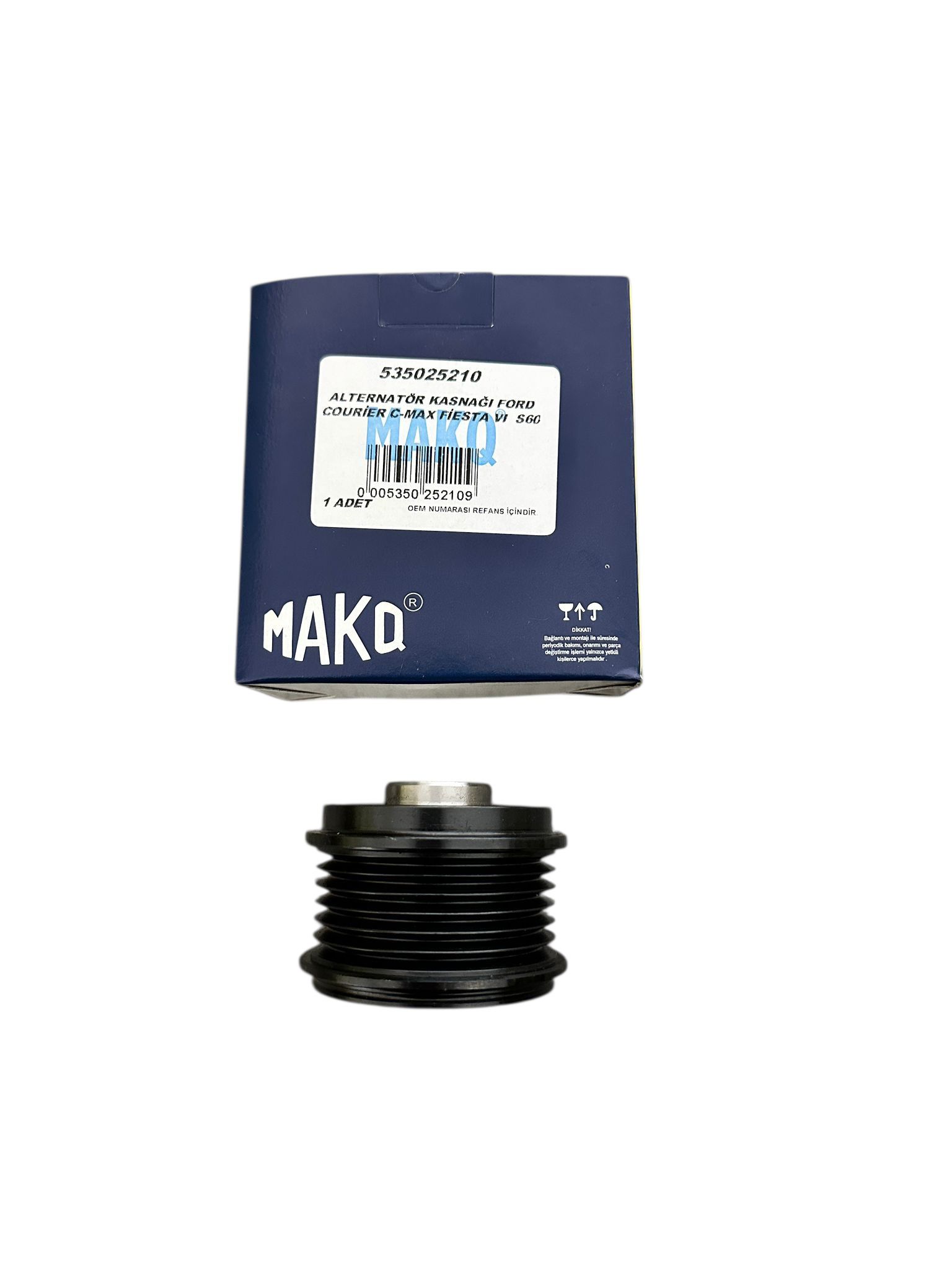535025210%20ALTERNATÖR%20KASNAĞI%20FORD%20COURİER%20C-MAX%20FİESTA%20VI%20%20S60