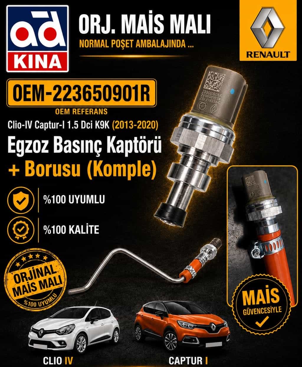 BASINÇ%20KAPTÖRÜ%208200974421%20MEGANE-III%20FLUENCE%20KANGO-III%20TRAFIK-II