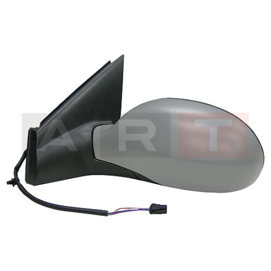 Citroën C5 (2001-2008) Sol Ayna Elektrikli Isıtmalı Astarlı Asferik Mavi Cam