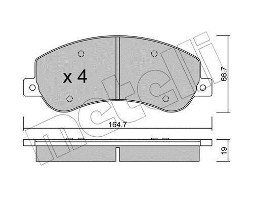 DİSK BALATA ÖN A031954 AMAROK V347 (ARKADAN ÇEKER) KABLOLU