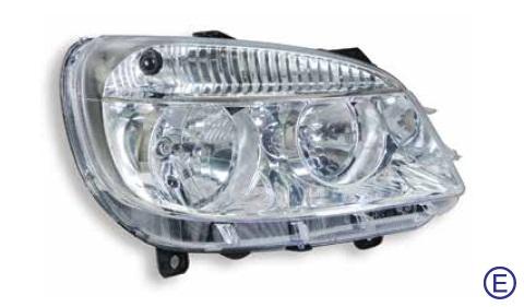 Fiat Doblo Far Sağ Motorlu
