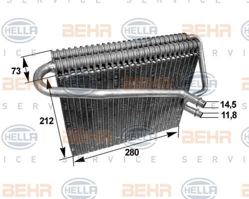 KLİMA EVAPORATÖRÜ 8FV351211031 ASTRA-G