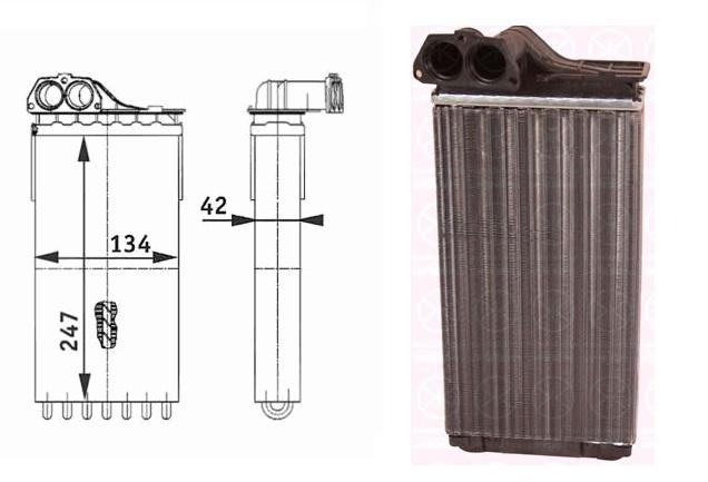 KALORİFER RADYATÖRÜ 8FH351312131 P307 (00-)