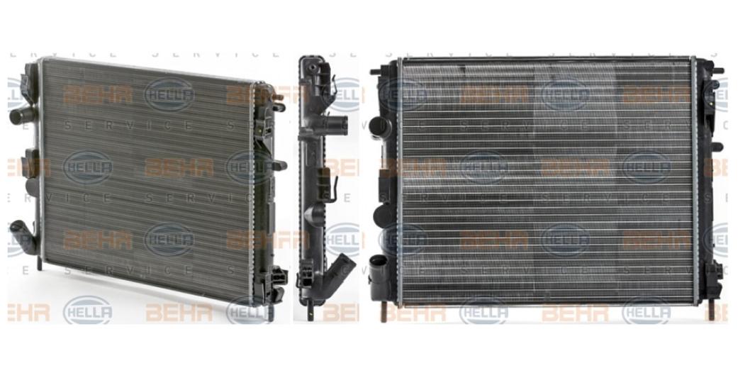 RADYATÖR CR35000S 8MK376700574 CLIO-II KANGO (98-01) LOGAN 1.5 DCI (480x415x28)