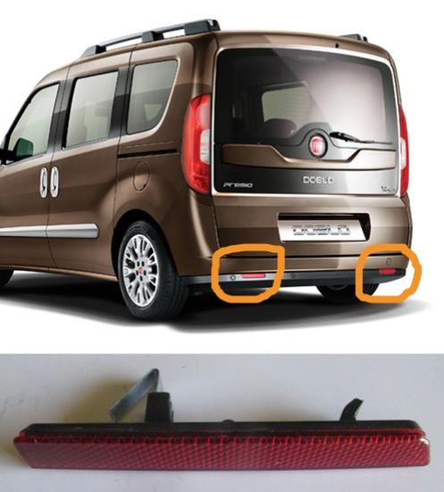 Fiat Doblo III Tampon Reflektörü Arka Sağ