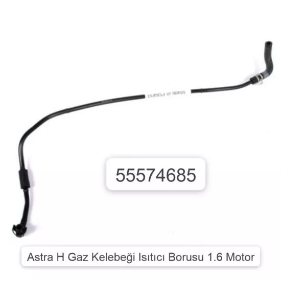 GAZ KELEBEĞİ ISITICI BORUSU ASTRA H 1.6 16V