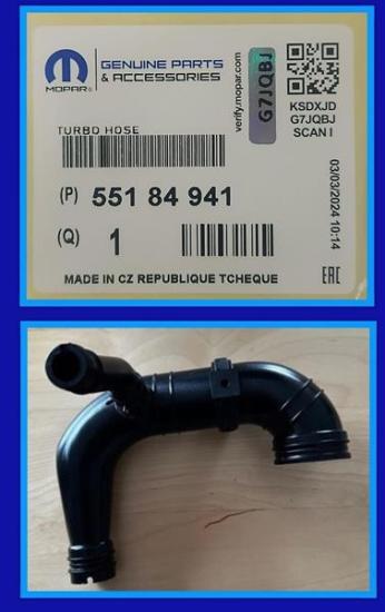 GAP-31520001 Turbo Giriş Hortumu Fiat Doblo, Fiat Palio 1.3