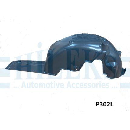 HİLEX-P302L Sol Arka Çamurluk Davlumbazı Peugeot 301