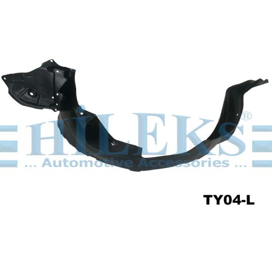 HİLEX-TY04L Sol Ön Çamurluk Davlumbazı Toyota Corolla