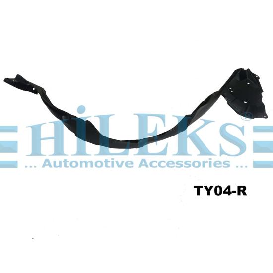 HİLEX-TY04R Sağ Ön Çamurluk Davlumbazı Toyota Corolla