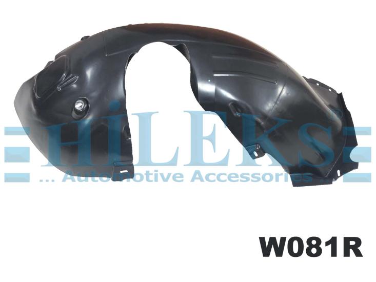 HİLEX-W081R Sağ Ön Çamurluk Arka Parça Davlumbazı