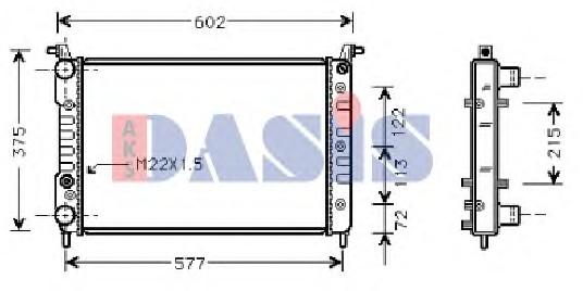 KALE-0126221AB Motor Su Radyatörü Fiat Palio 1.4
