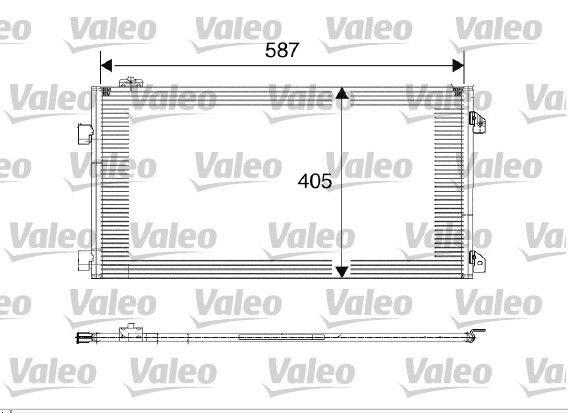 KALE-050ABC070 Klima Radyatörü Renault Clio Symbol