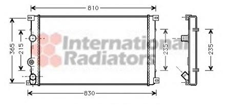 KALE-0543441AB Motor Su Radyatörü
