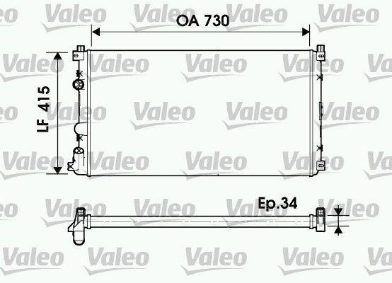 KALE-0543451AB Motor Su Radyatörü