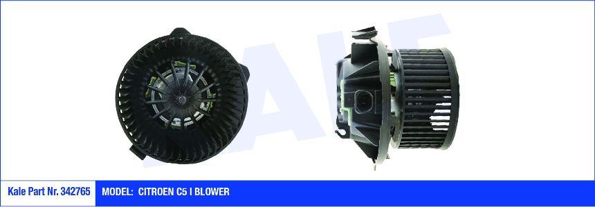 KALE-342765 Kalorifer Fan Motoru Citroen C5