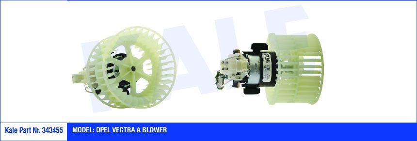KALE-343455 Kalorifer Fan Motoru Opel Vectra A 12V