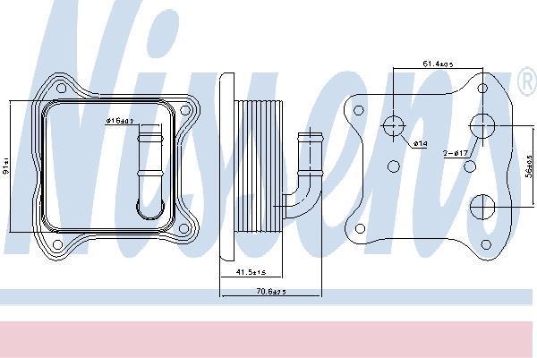 KALE-344440 Motor Yağ Soğutucusu