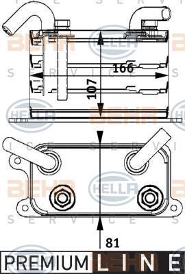 KALE-344445 Motor Yağ Soğutucusu