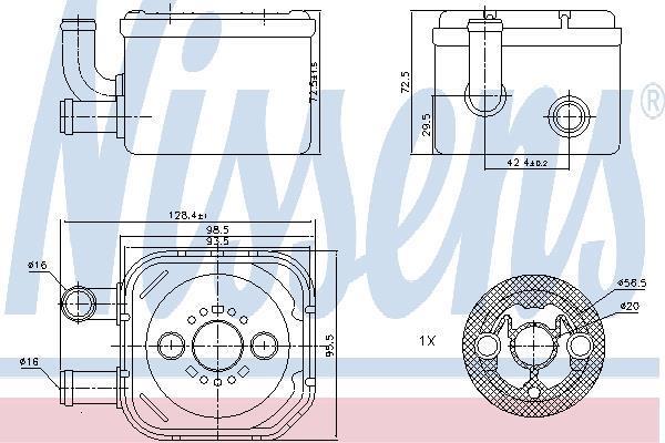 KALE-344450 Motor Yağ Soğutucusu Volkswagen Passat