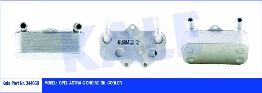 KALE-344660 Motor Yağ Soğutucusu Opel Astra G