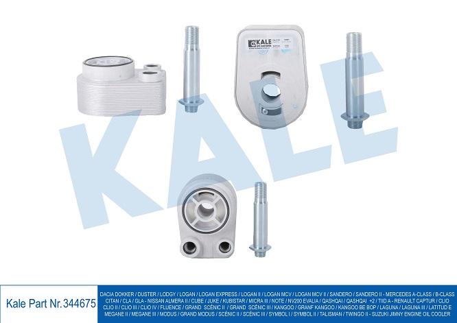KALE-344675 Motor Yağ Soğutucusu Renault Megane II