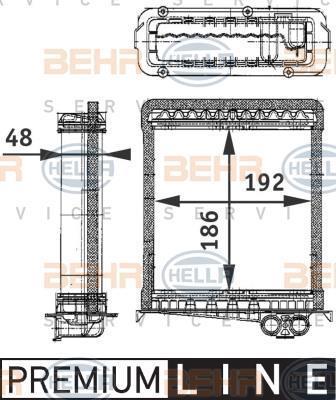 KALE-346435 Kalorifer Radyatörü Volvo C70