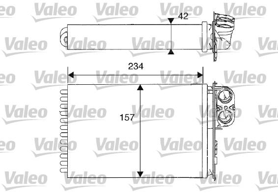 KALE-346475 Kalorifer Radyatörü Citroen C5