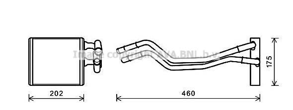 KALE-346545 Kalorifer Radyatörü Ford Fiesta VI