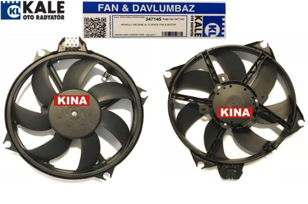KALE-347145 Radyatör Fan Motoru Renault Megane III