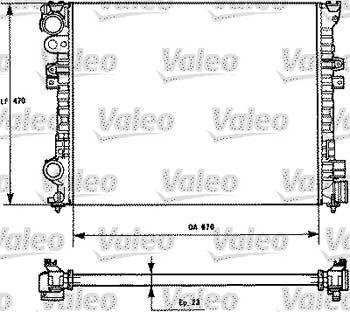 KALE-347220 Motor Su Radyatörü Fiat Scudo