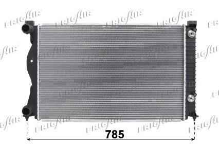 KALE-353100 Motor Su Radyatörü Audi A6 2.0 TDI