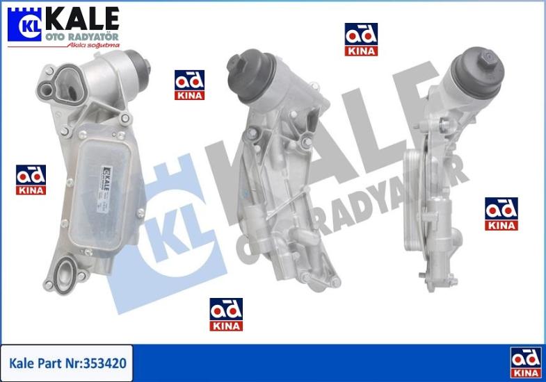 KALE-353420 Motor Yağ Soğutucusu Opel Astra H/J