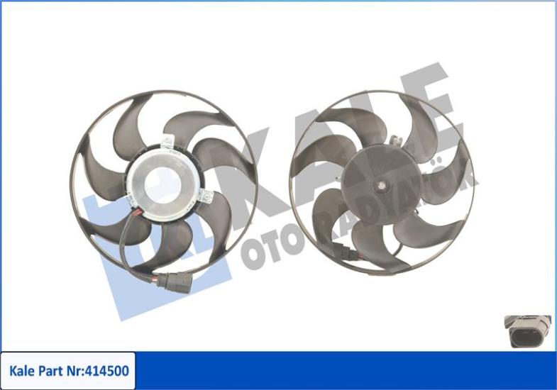 KALE-414500 Radyatör Fan Motoru Volkswagen Caddy
