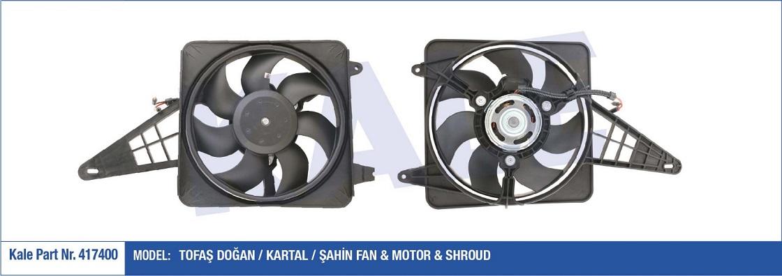 KALE-417400 Fan Motoru ve Davlumbaz