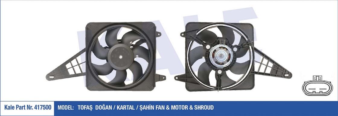 KALE-417500 Fan Motoru ve Davlumbaz