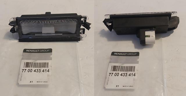 MAİS-7700433414 Plaka Lambası Renault Clio Symbol