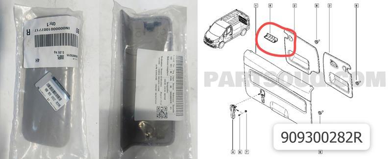MAİS-909300282R Arka Tavan Döşeme Kapağı