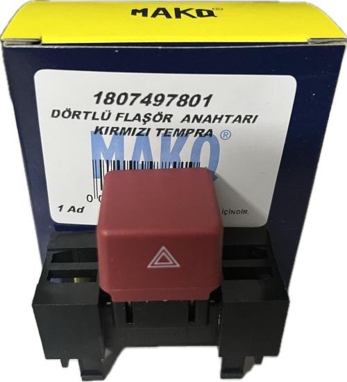 MAKQ-180749780-1 Dörtlü Flaşör Anahtarı