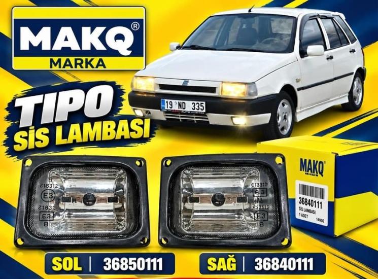 MAKQ-36840111 Sağ Sis Farı Fiat Tipo