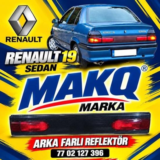 MAKQ-37440111 Arka Reflektör Renault 19 Sedan